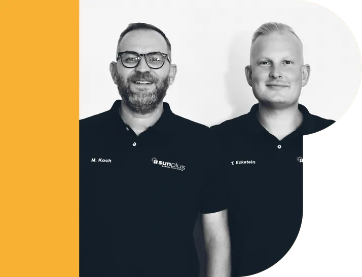 Foto der beiden Gründer Matthias Koch und Timo Eckstein